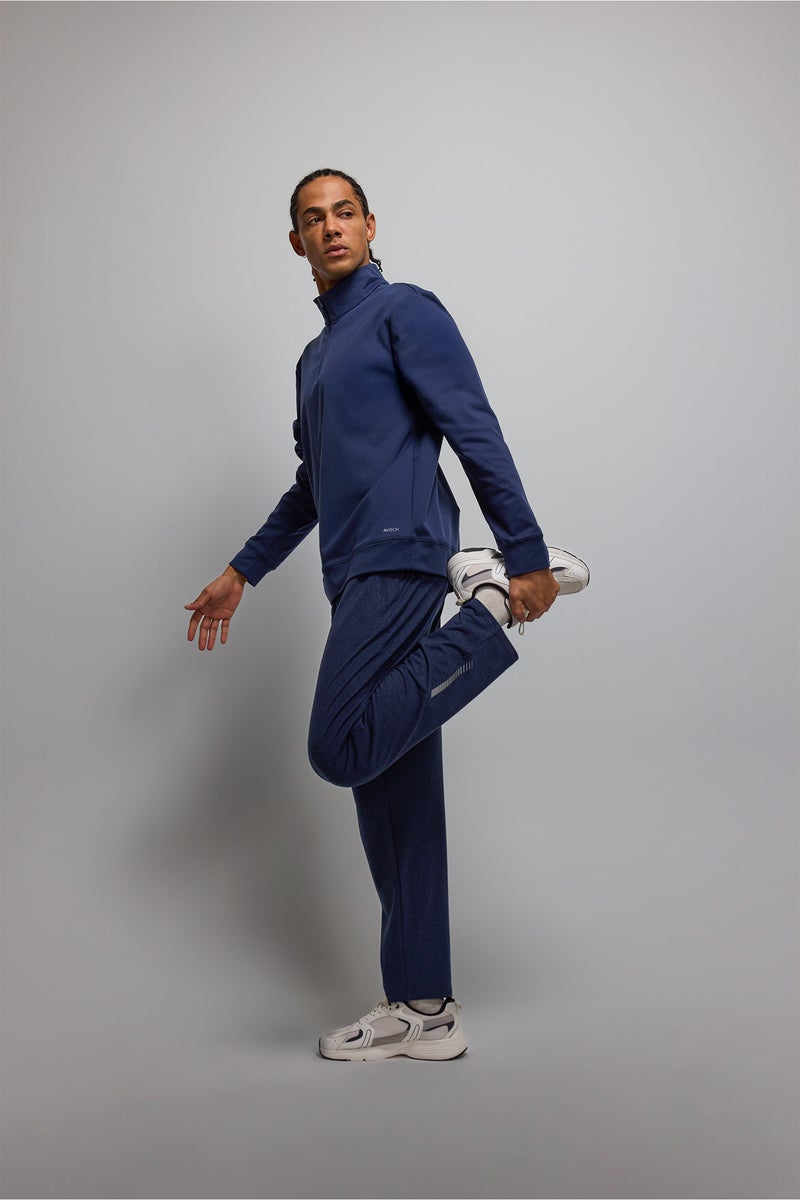 DeFacto Blue Man Standard Fit Sweatshirt Fabric Jogger Casual - Image 4